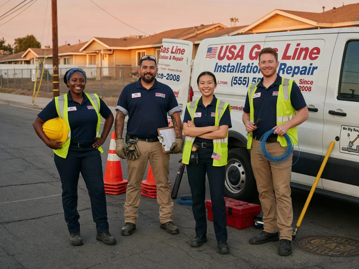 Gas Line Installation company in Lynco, WV